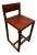 BDDW Wood and Leather Bar Stools For Sale