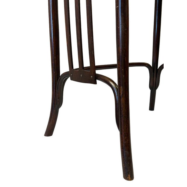 Antique Secessionist Austrian Bentwood Nesting Tables by J&J Kohn, 1900s, Set of 4 For Sale - Image 17 of 18
