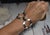 Late 20th Century Mod Sterling Silver Circle Cuff Bracelet For Sale - Image 14 of 15
