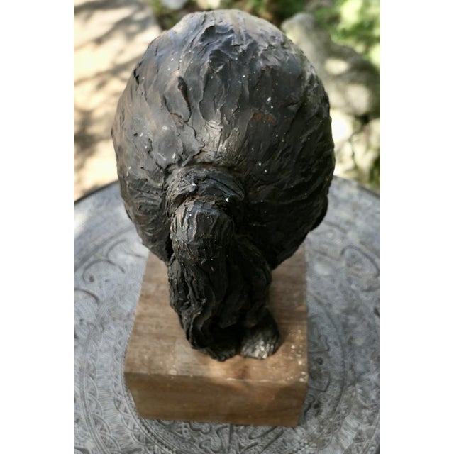 Bust of a Girl with a Ponytail, 1960s, Terracotta For Sale - Image 4 of 8