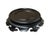 Asian 6" Dark Black Brown Scalloped Apron Legs Round Wood Table Top Stand Easel For Sale - Image 3 of 6