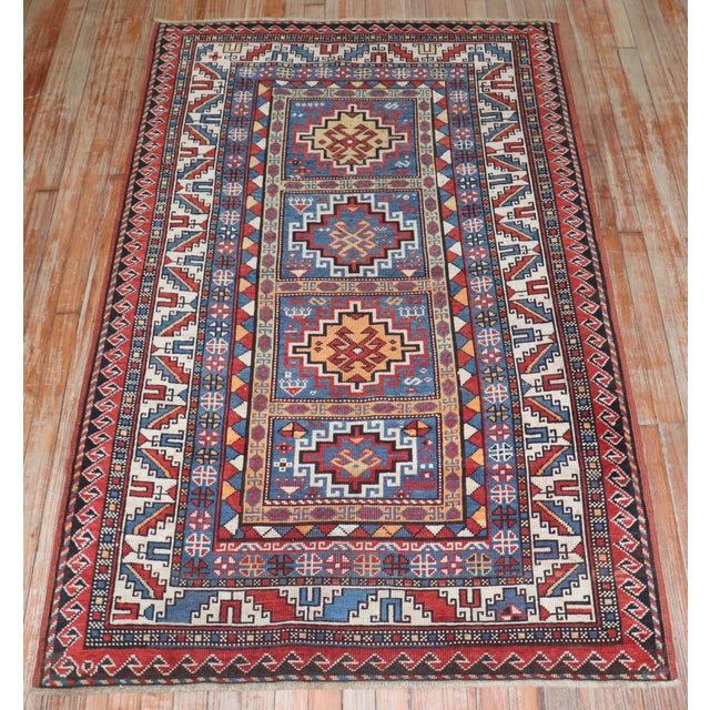 Late 19th Century Moghhan Kazak Caucasian Rug