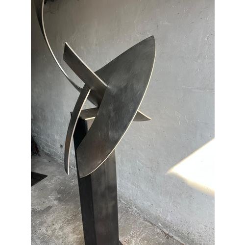 Alexander Ketele, Abstract Sculptures, Steel, Set of 2 For Sale - Image 5 of 9