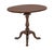 American Mahogany Tripod Table, 19th century, with circular tilt top. Top tilted: 45" H x 32" Diameter; top down: 28" H x...
