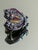 Mid-Century Modern Mid Century Sterling Silver JMS Enamel and Marcasite Butterfly Brooch For Sale - Image 3 of 13