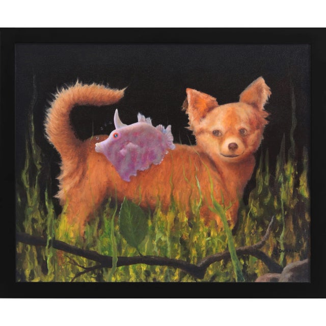 "Glitter of My Eye" Framed Original Artwork by Stuart Dunkel For Sale