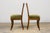 Set of 10 Mid-19th Century French Directoire Walnut Dining Chairs in Olive Green For Sale - Image 14 of 18