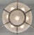 Gilles French Art Deco Multi-Light Chandelier 1930s - Fruit Motif Frosted Glass For Sale - Image 10 of 12