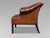 Antique Club Chair in Brown Leather, 1880 For Sale - Image 4 of 11