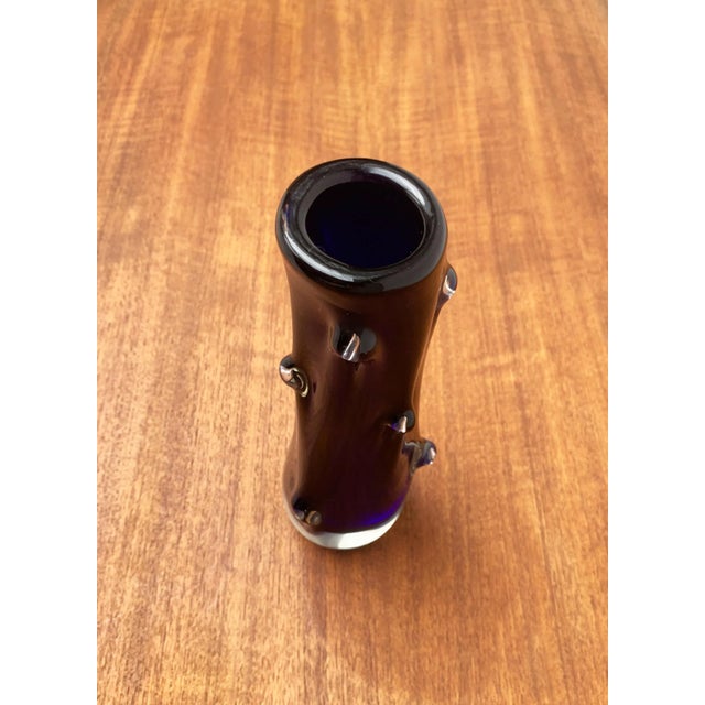 Vintage Glass Vase For Sale - Image 12 of 18