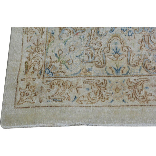 Turkish Vintage Turkish Anatolian Hnad Knotted Wool Rug, 10'8x12'4 For Sale - Image 3 of 5