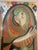 This painting features an image that resembles Picasso’s Cubist and figurative style. This is an original work of art...