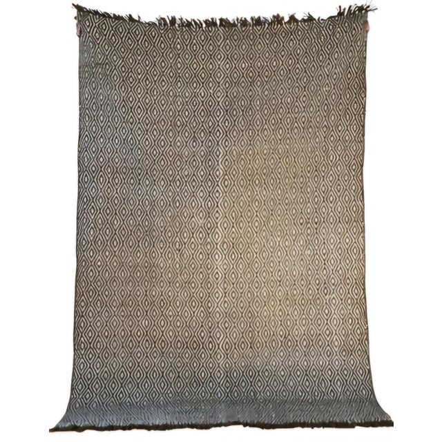 Handwoven Wool Area Rugs, 2010s, Set of 2 For Sale - Image 9 of 9