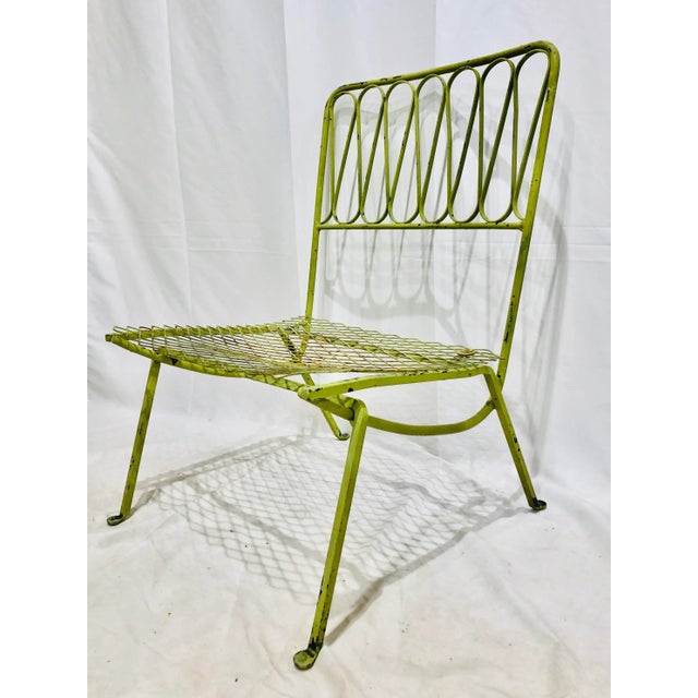 Vintage Mid Century Outdoor Side Chair Chairish