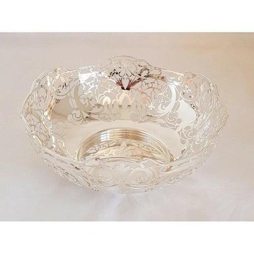 Antique Sterling Silver Fruit from Bowl Hawksworth, Eyre & Co, 1920s For Sale - Image 9 of 14