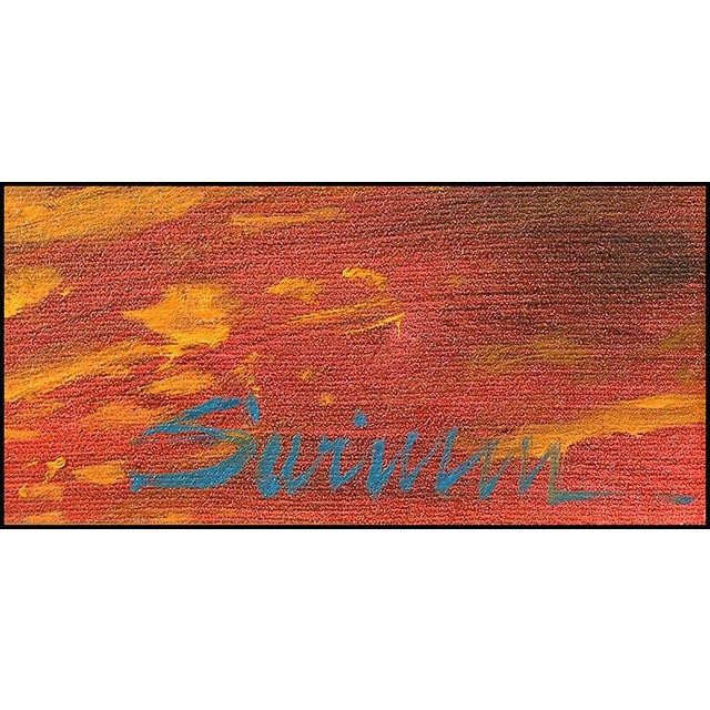 1990s Clouds at Kee Beach Original, Tom Swimm For Sale - Image 4 of 6