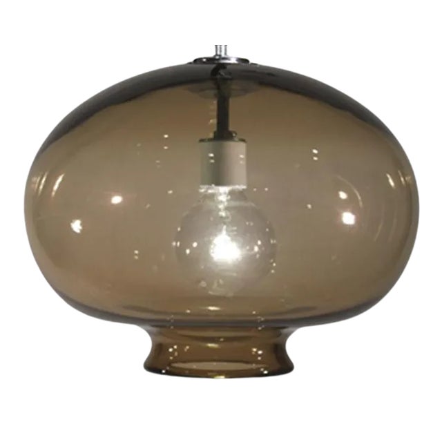Lyra Pendant Light from the Versuvius Collection in Tea For Sale