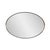 Metal Steele Oval Mirror For Sale - Image 7 of 11