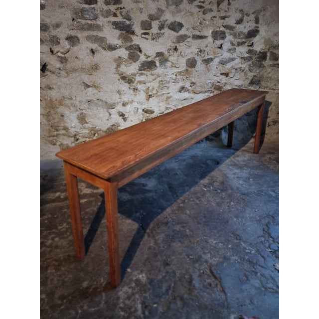 Vintage Oak Worktable, 1950s For Sale - Image 17 of 17