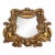 Ornate Vintage Carved Gilt Wall Mirror For Sale