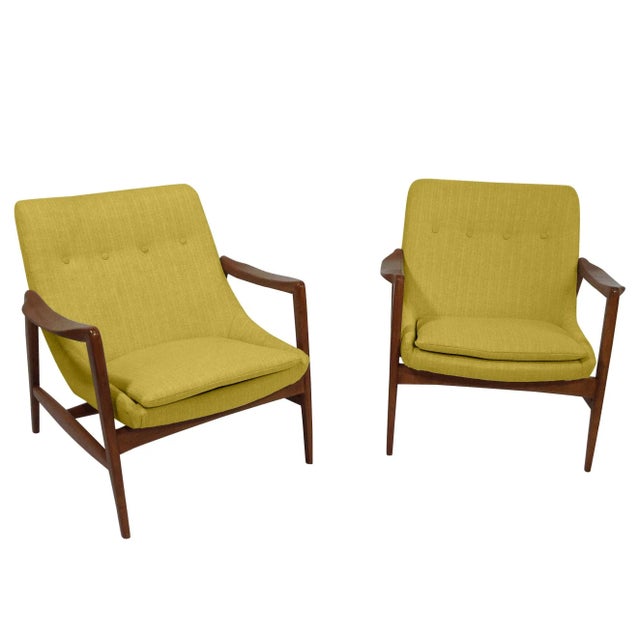Modern Medellin Mid-Century Style Lounge Chairs - a Pair For Sale In San Diego - Image 6 of 6