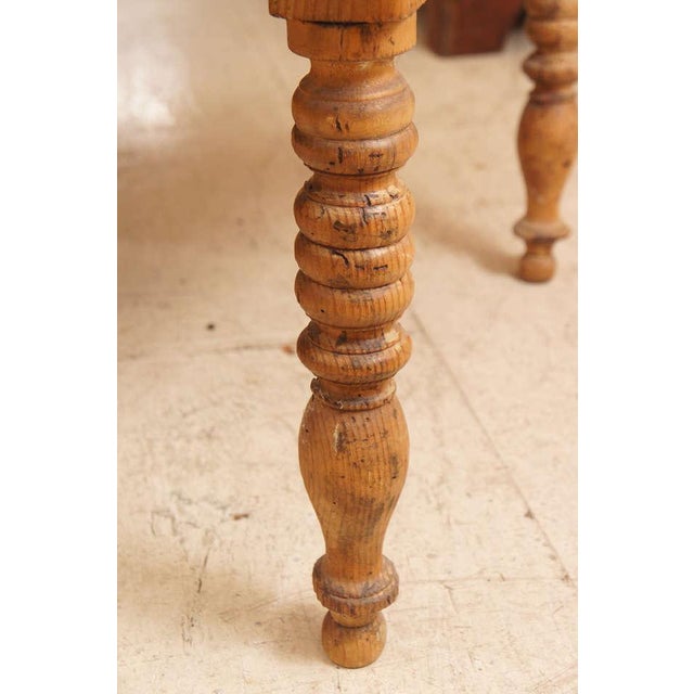French Provincial Pine Desk For Sale - Image 9 of 11