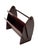 Wood Art Deco Amsterdamse School Magazine Rack from Paul Bromberg, 1920s For Sale - Image 7 of 12