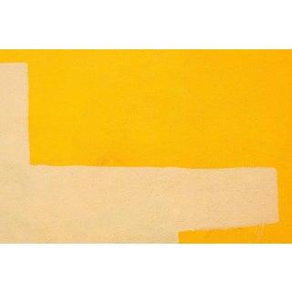 Contemporary Abstract "Yellow Wall" Art Print, Minimalist Geometric Art, Large 45 X 30" Fine Art Photography Print For Sale