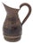 Antique Wooden Barrel-Shaped Jug with Brass Hoops 19th/20th Century, 1890s For Sale