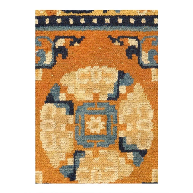 Pasargad DC Antique Chinese Ningxia Rug For Sale In Washington DC - Image 6 of 7