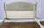 Vintage French King Size Bed Frame with Cane Panel and Carved Headboard For Sale - Image 5 of 12