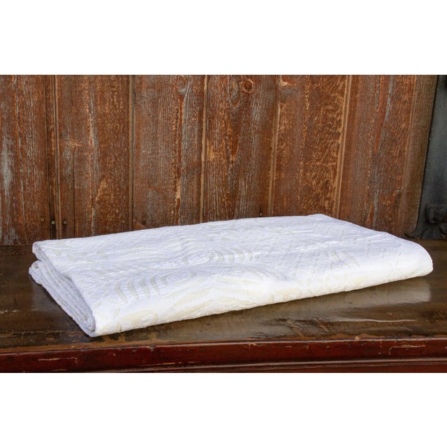 Textile Fionee Applique Coverlet For Sale - Image 7 of 7