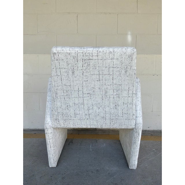 Modern Baker / Resort Collection Morocco Dining Chair - Desk Chair - Occasional Chair. Sculptural upholstered arms....