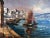 Friedrich Karl Thauer (Germany 1924-2009) European Harbor Sailboats Oil Painting For Sale In Jacksonville, FL - Image 6 of 10