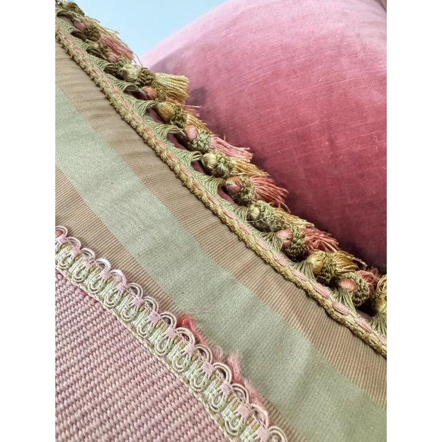 Vintage French Aubusson Tapestry Pillows - Set of 3 For Sale - Image 11 of 16