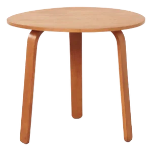 Model TE07 Coffee Table in Oak with Curved Legs by Cees Braakman for Pastoe, 1950s