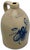 American Excellent Antique American 2 Gallon Blue Decorated Stoneware Jug by F B Norton & Co. Worcester Massachusetts 1880s For Sale - Image 3 of 18