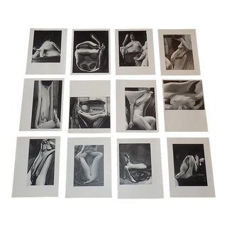 Vintage Surrealist Female Nude Kertesz Photogravures - Set of 12 For Sale