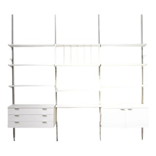 Aluminum CSS Wall Bookcase by George Nelson for Herman Miller For Sale