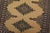 Bokhara Jaldar Rug 3’1” X 4’9” Beige Wool Tribal Hand-Knotted Oriental Carpet For Sale - Image 4 of 11