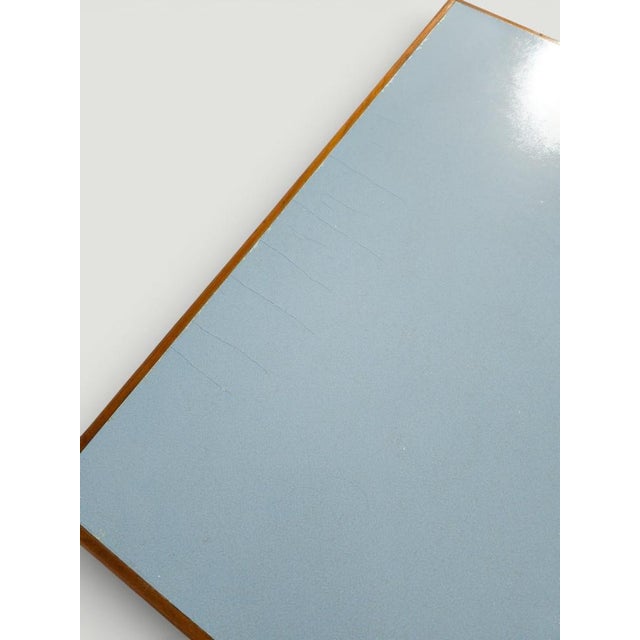 Mid-Century Italian Desk and Chair with Suspended Bookcase in the style of Gio Ponti, 1950, Set of 3 For Sale - Image 16 of 18