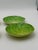Late 19th Century Eb Napoli Italian Majolica Lettuceware Plates - Set of Four For Sale - Image 9 of 16