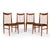 Mid-Century Modern Vintage Arne Vodder Teak Dining Chairs for Sibast Model 422 Danish Mid-Century Set of 4 For Sale - Image 3 of 16