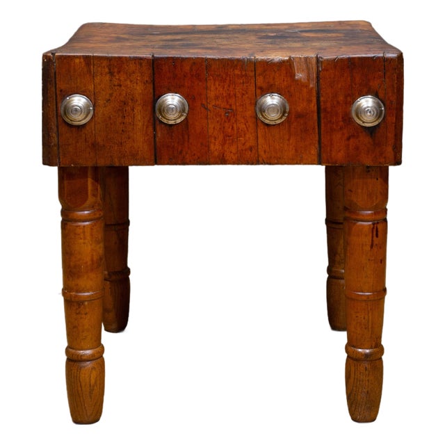 Antique Maple Butcher Block c.1930 For Sale