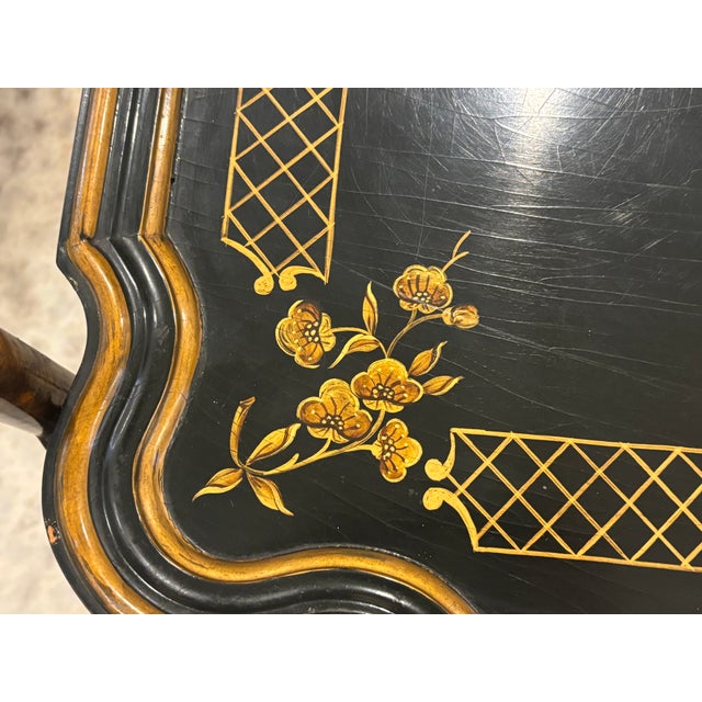 Vintage Palm Beach Style / Chinoiserie Style Faux Bamboo Faux Tortoise Tray Top Coffee Table by Baker Furniture For Sale - Image 10 of 18