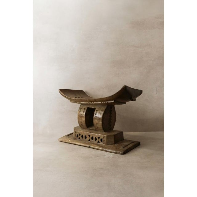 Vintage Ashanti Stool | Chairish