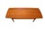 Elegant Danish coffee table with a neat shape and a period-typical Scandinavian design. The table combines a slender table...