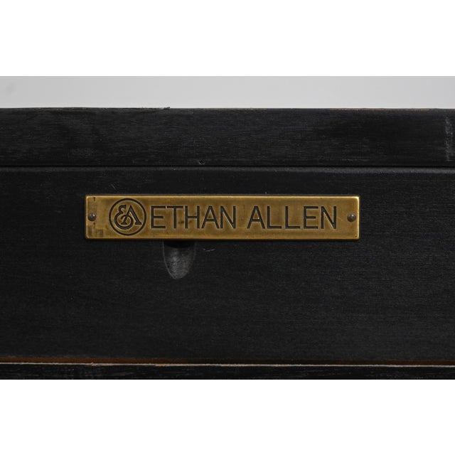 Ethan Allen Chinoiserie Decorated Credenza Console For Sale - Image 17 of 18