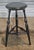 Late 20th Century Dark Green Windsor Tavern Stool Bench Made by Adriance Heritage Dartmouth, Mass For Sale - Image 9 of 10