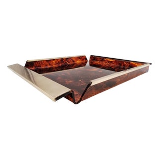 Vintage Hollywood Regency Style Tray, 1970s For Sale